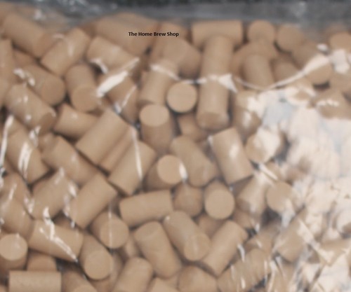 100 waxed straight corks - straight, for