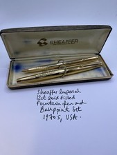 Sheaffer Imperial 12ct Gold