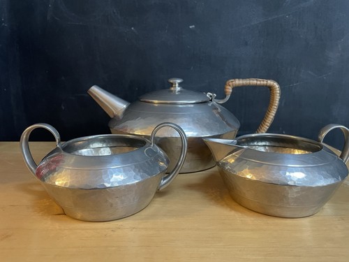 Liberty tudric pewter - tea, set