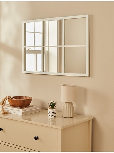 White crittall window style - white,