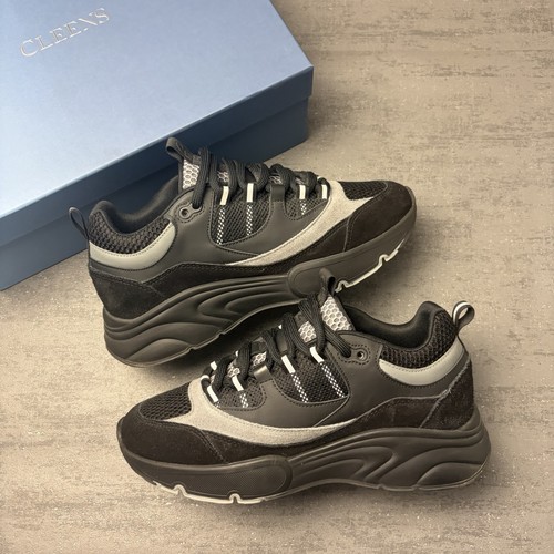 Cleens aero runner black grey - cleens, black/grey