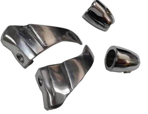 Lambretta pair shark teeth - of,