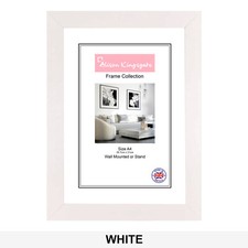 White Picture Frames A1 A2 A3 A4 Black Modern Photo Frame Oak Wood Effect Walnut