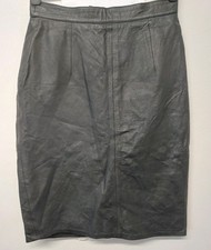 Ladies Black Genuine Leather