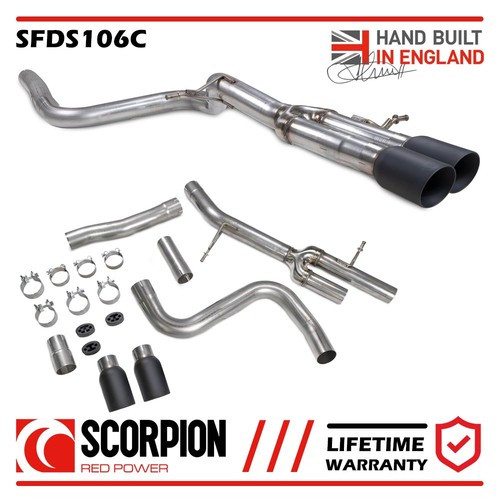 Sfds106c scorpion exhaust - scorpion, ford