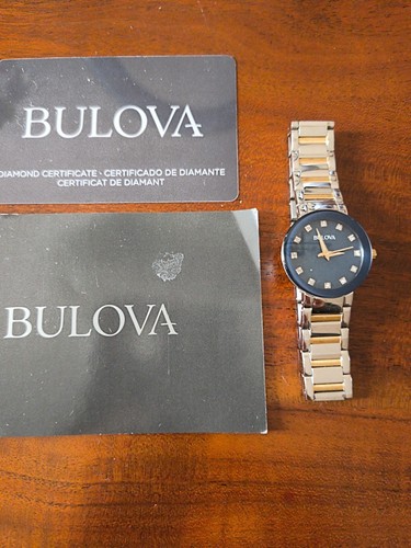 Ladies bulova dark - dark, face