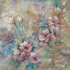 4 Cocktail paper napkins