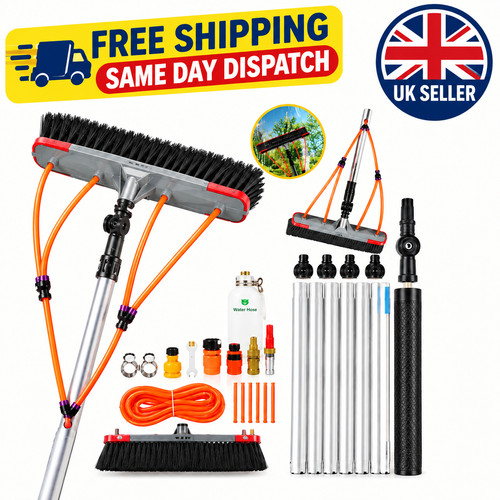 Water fed window cleaning - water,