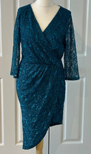 Little Mistress Faux Wrap Lace