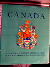 A 3 ring illustrated Canada MINKUS Stamp Album 1939/1982