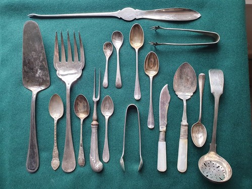 Antique vintage silver plated - antique,