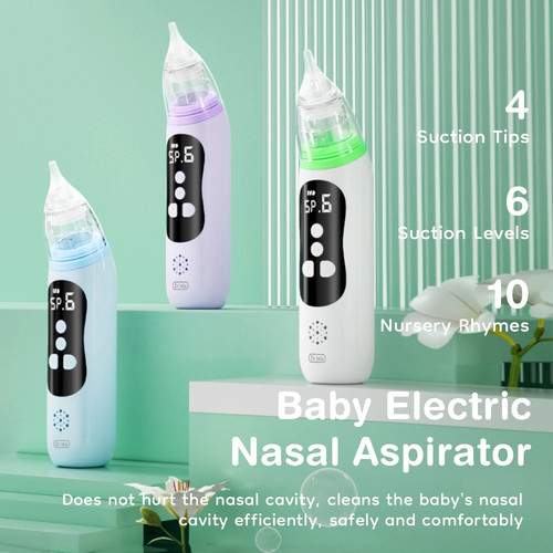 Electric baby nasal aspirator - baby,