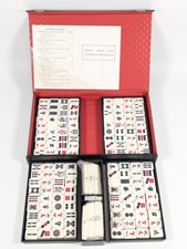 Vintage Mah-Jong Mahjong game - Japan - Bamboo Insert Tiles  - 60s CoolVintage 