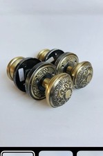 2 Pairs Solid Brass Sprung