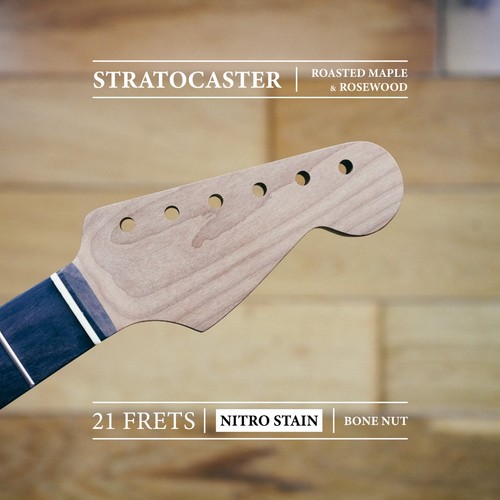 Stratocaster neck roasted - –,
