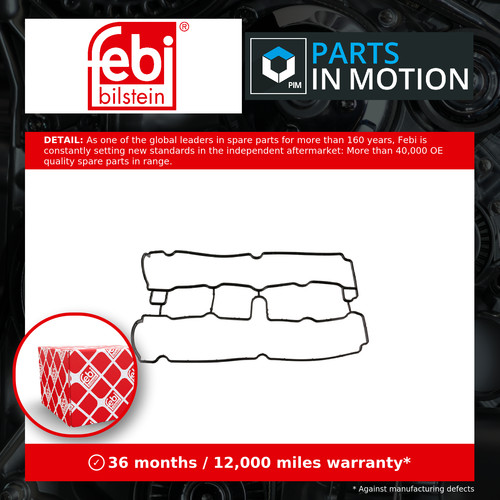 Rocker cover gasket fits - cover,