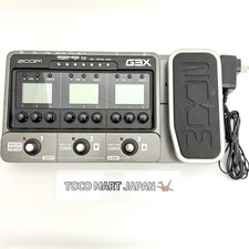 Zoom G3X Electric Guitar Multi Effects Pedal With Adapter From Japan #0035
