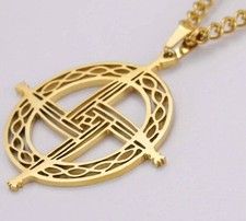 Gold Saint St Brigid Irish