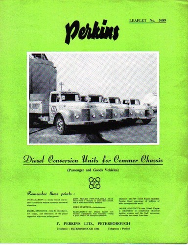 Perkins p6v diesel conversion - diesel,