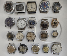 Job Lot   20 x USSR   Wristwatches-  Poljot, Pobeda, Raketa  Repair/Parts