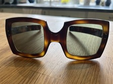 Oliver Goldmith Vintage circa 1966 Tortoiseshell Sunglasses. Good condition 
