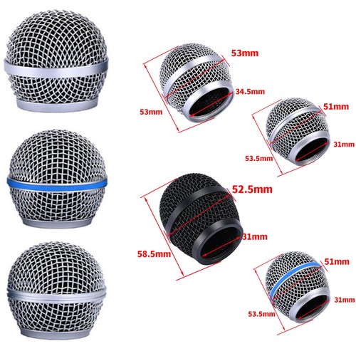 Microphone mesh head ball - microphone,