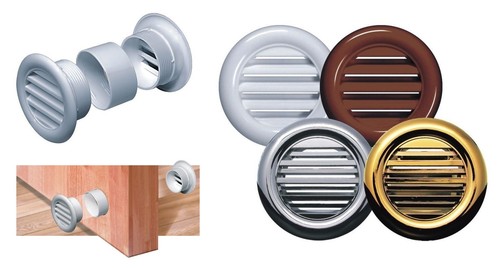 Bathroom door air vent grille - vent,