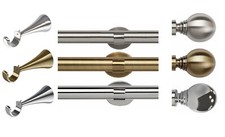 35MM EYELET CURTAIN POLE LONG