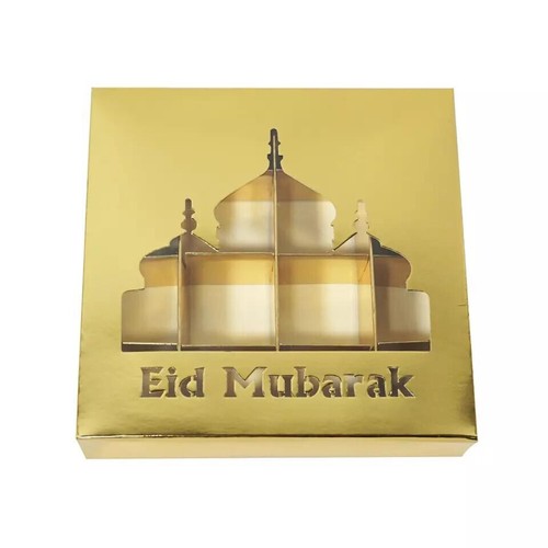Gold eid mubarak empty pick - empty, &