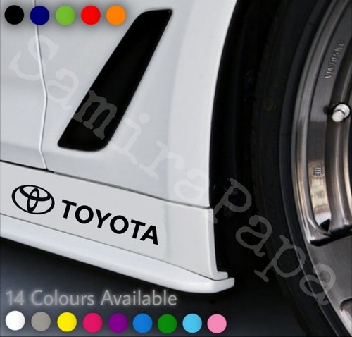 Toyota side skirt bumper - 2,