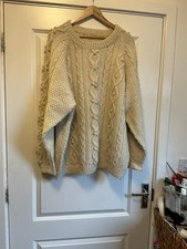 Hand Knitted Aran Jumper