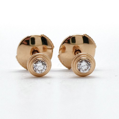 Cartier pierced earring damour - earring,