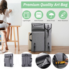 A2 Art Portfolio Case Waterproof Drawing Board Carrying Bag for Artist Students