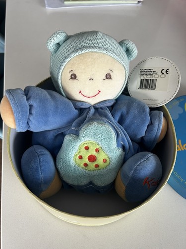 Kaloo baby soft toy blue - baby,