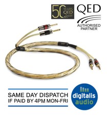 QED Golden Anniversary XT Speaker Cable AIRLOC Forte Terminated 2m 3m 5m 10m