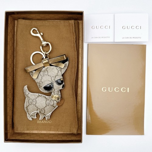 Gucci guccioli bag charm key - bag,