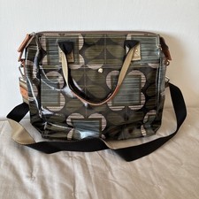 Orla Kiely retro print olive