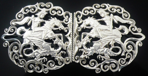 Sterling silver nurses belt - sterling,