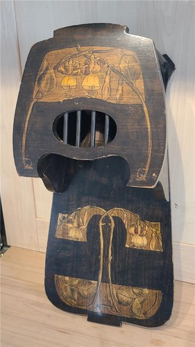 Antique art nouveau wood - art, &