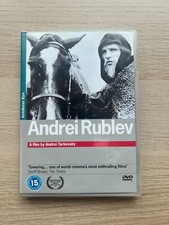 Andrei Rublev Double DVD Andrei Tarkovsky Anatoly Solonitsyn Russian Masterpiece