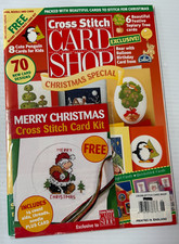 The Cross Stitch Card Shop Magazine w/Free Cross Stitch Card Kit