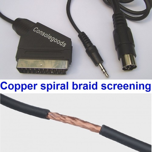 Rgb scart lead - with, stereo