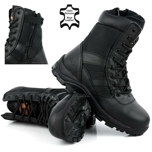 Mens safety boots - boots, army
