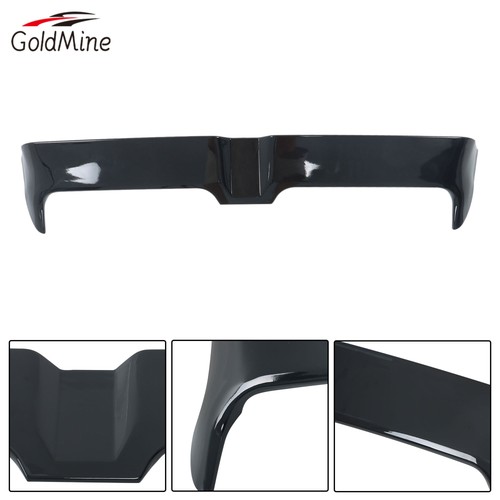Gloss black rear roof boot - black,