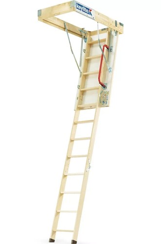 Keylite loft ladder - ladder, wooden