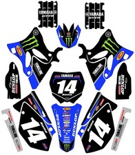 Graphics for Yamaha YZ 125 YZ 250 2002-2014 Star Decals