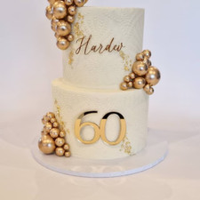 PERSONALISED CAKE CHARM HAPPY