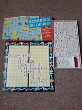 Vintage Spears Games Scrabble For Juniors 1970s Version) Age 6-10
