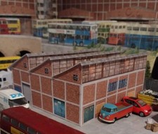 Oo Scale Brick factory