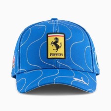 2025 F1 Cap New Ferrari Official Team Cap Scuderia Baseball Cap Hat Hot Blue iii